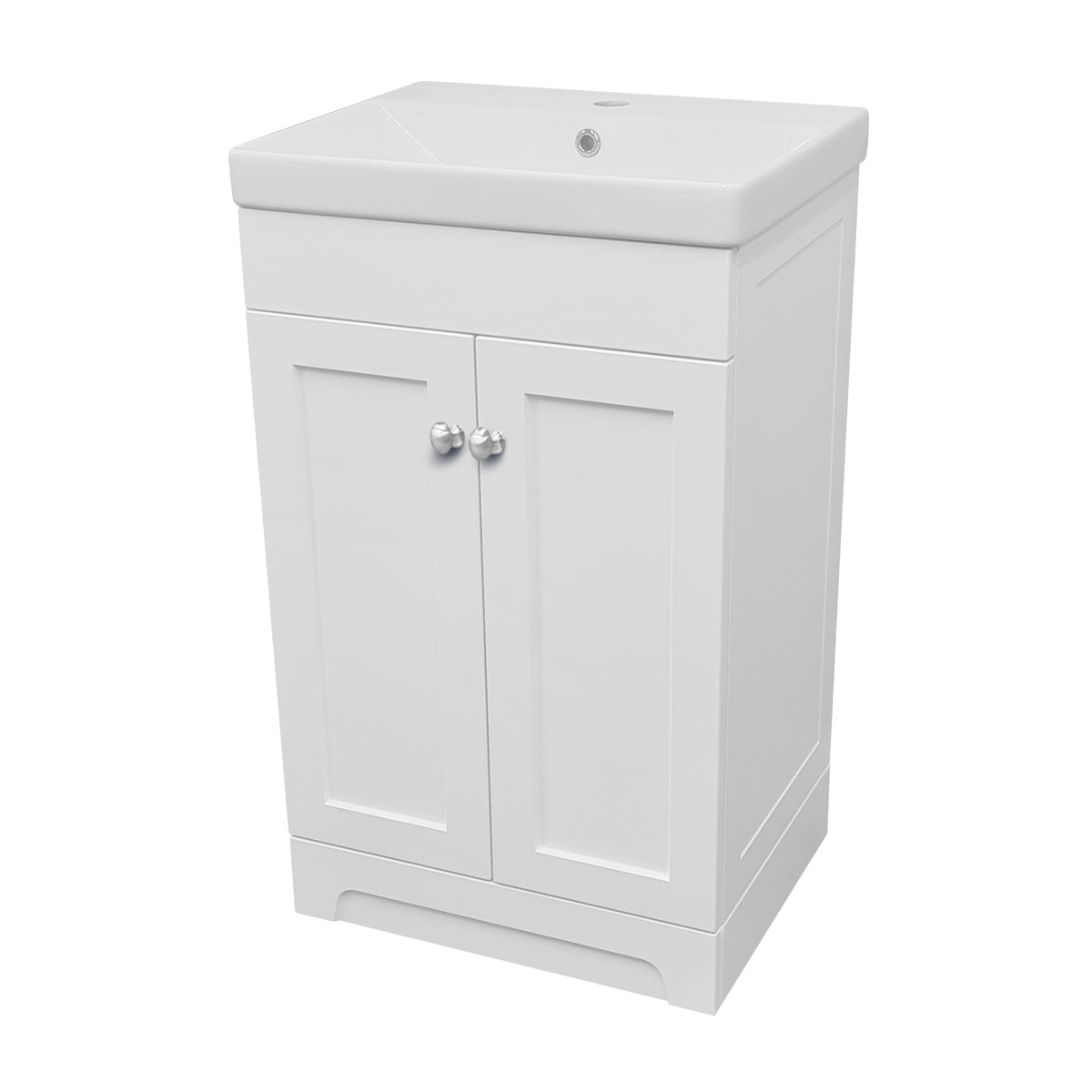 Bathroom Supastore | Blend Vanity Unit & Basin Matt White 500mm