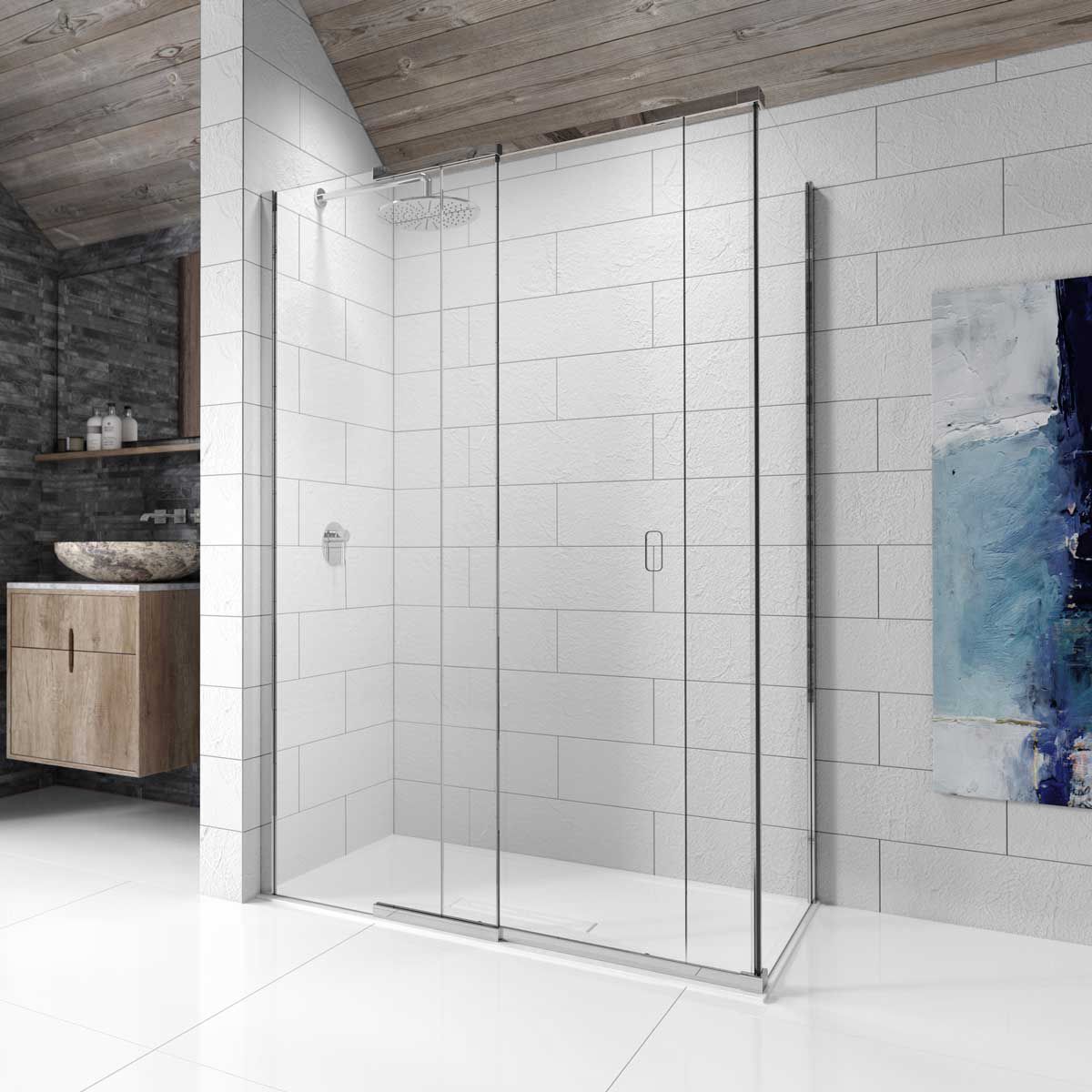 Bathroom Fixtures Elegant 1200 X 800 Mm Modern Sliding Shower