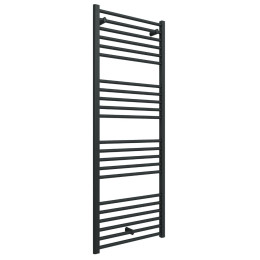 Straight Heated Towel Rail Anthracite 600 x 1600mm